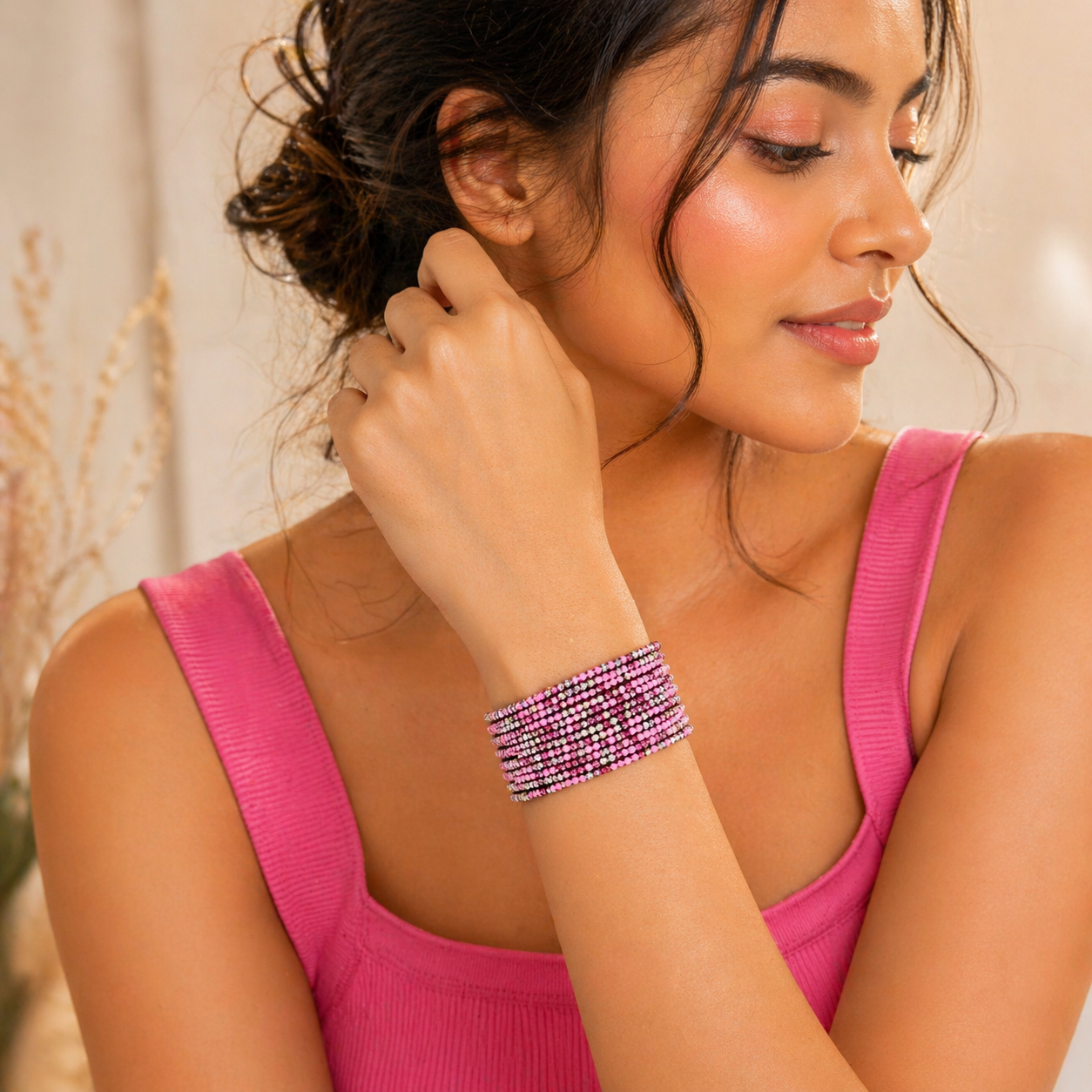 Blush Flex Stack