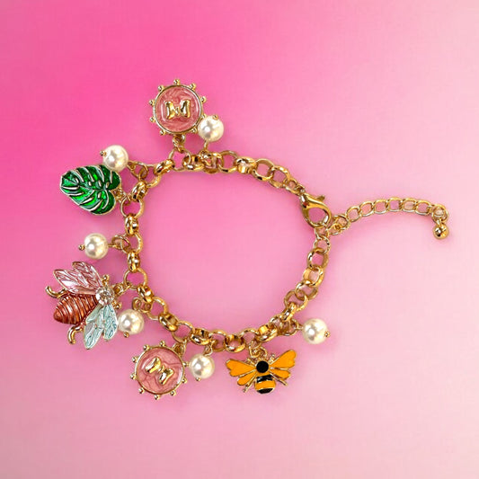 Tropical Sunrise Charm Bracelet