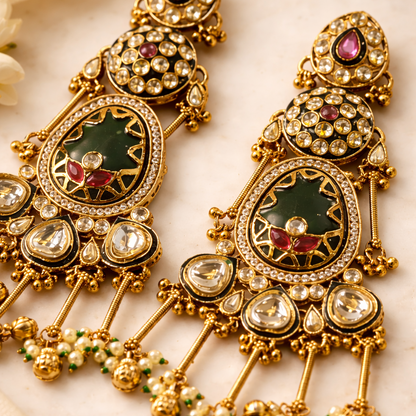 Meher Rang Statement Earrings