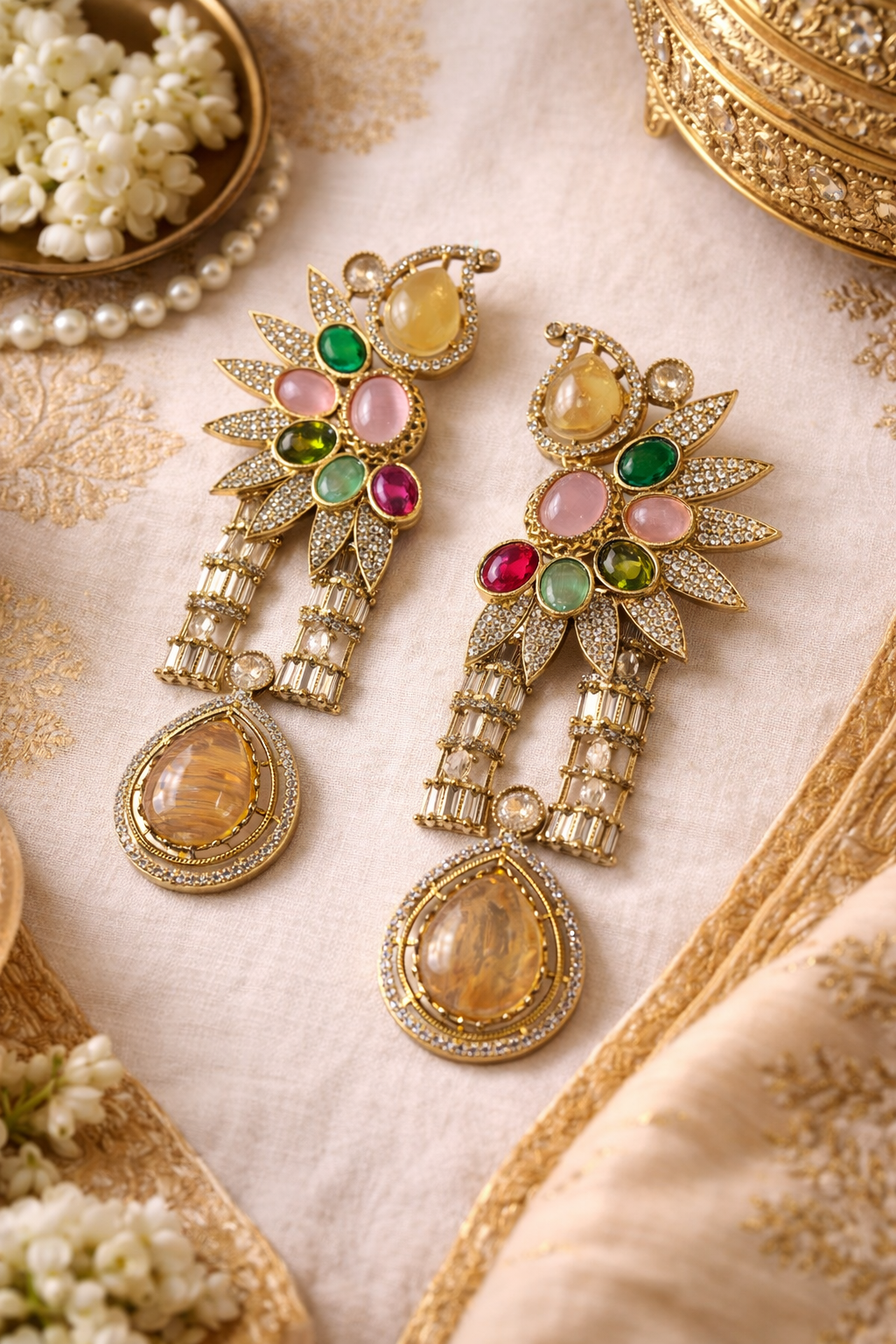 Aafreen Bloom Designer Earrings