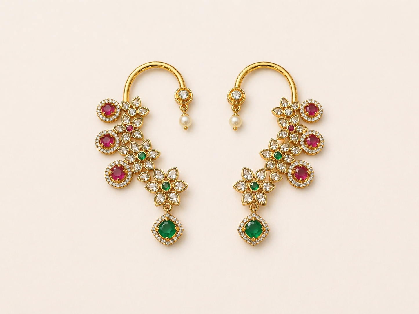 Zehra Bloom Ear Cuffs