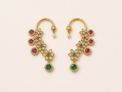 Zehra Bloom Ear Cuffs