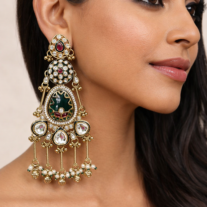 Meher Rang Statement Earrings