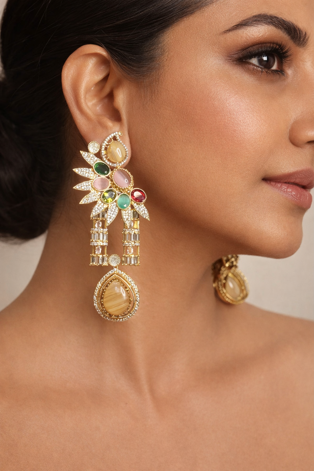 Aafreen Bloom Designer Earrings