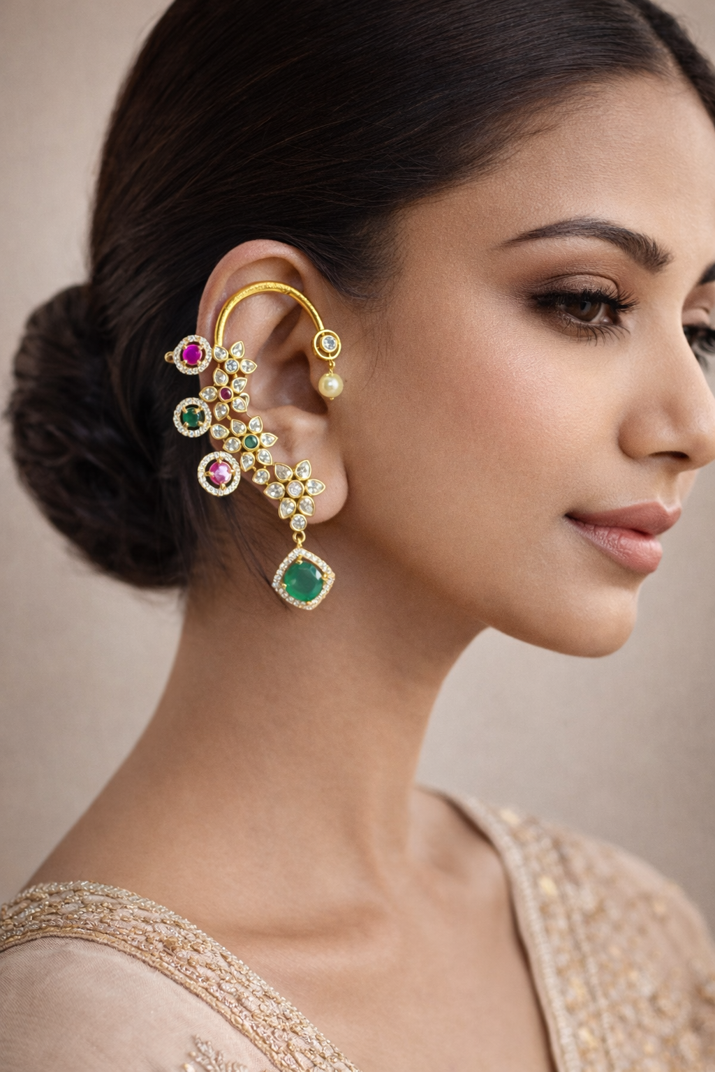 Zehra Bloom Ear Cuffs
