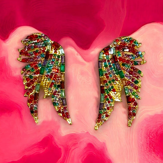 Radiant Angel Wing Earrings