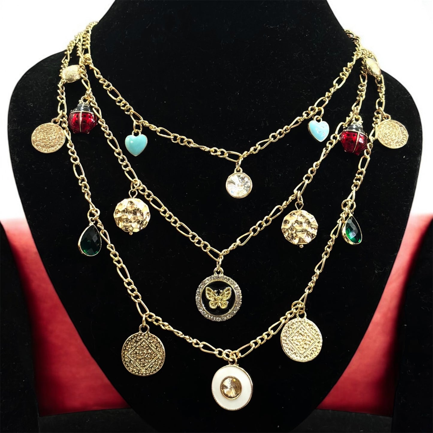 Cascade Charm Necklace