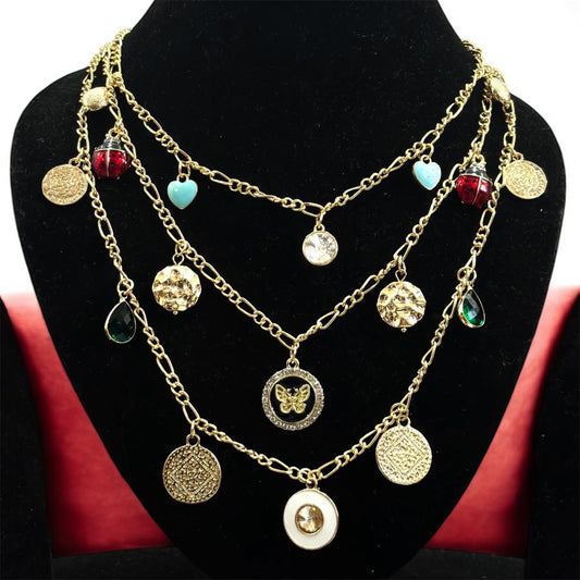 Cascade Charm Necklace